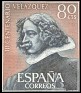 Spain 1961 Velazquez 80 CTS Grayish Blue And Brown Edifil 1344A. 1344a. Uploaded by susofe